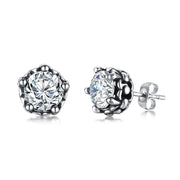 Black Stainless Steel Men's Earrings