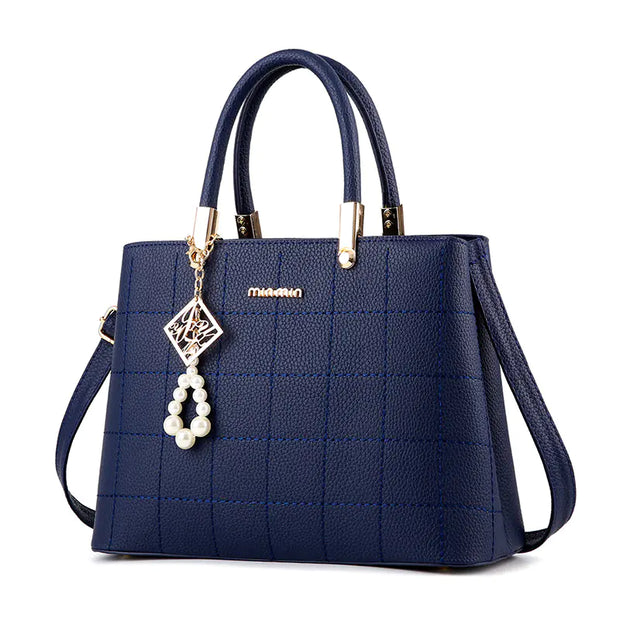 European and American Simple Hair Ball Handbags
