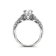 Fashion Zircon Jewelry Women's Wedding Ring