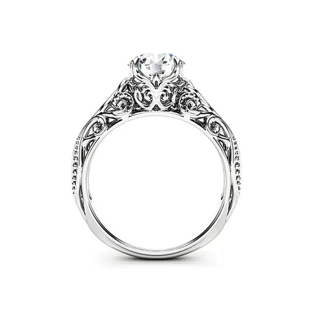 Fashion Zircon Jewelry Women's Wedding Ring