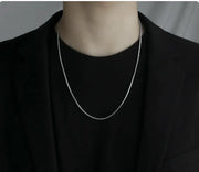 Men's Titanium Steel Clavicle Necklace