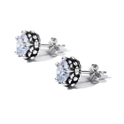 Black Stainless Steel Men's Earrings