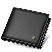 Genuine Leather Men's Slim Wallet