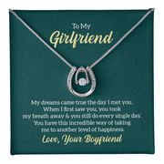 Lucky In Love Necklace - For Girlfriend
