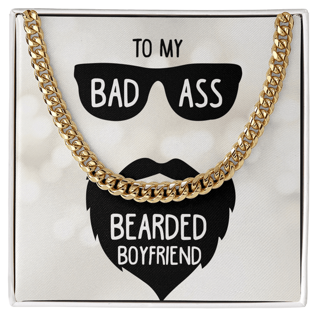 Cuban Link Chain for Your Badass Bearded Boyfriend