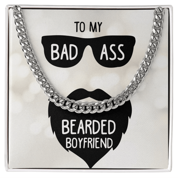 Cuban Link Chain for Your Badass Bearded Boyfriend