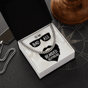 Cuban Link Chain for Your Badass Bearded Boyfriend