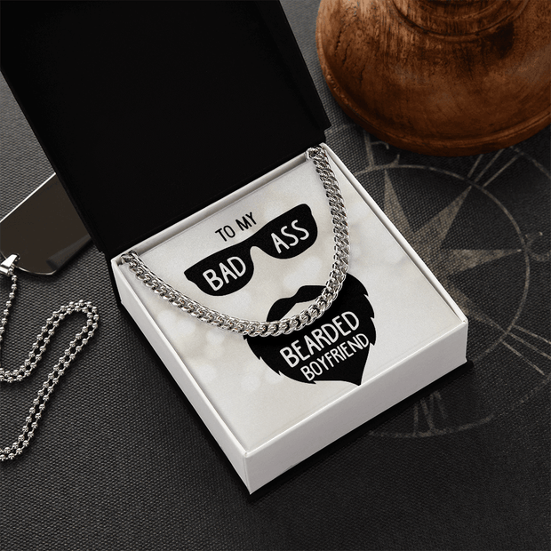 Cuban Link Chain for Your Badass Bearded Boyfriend