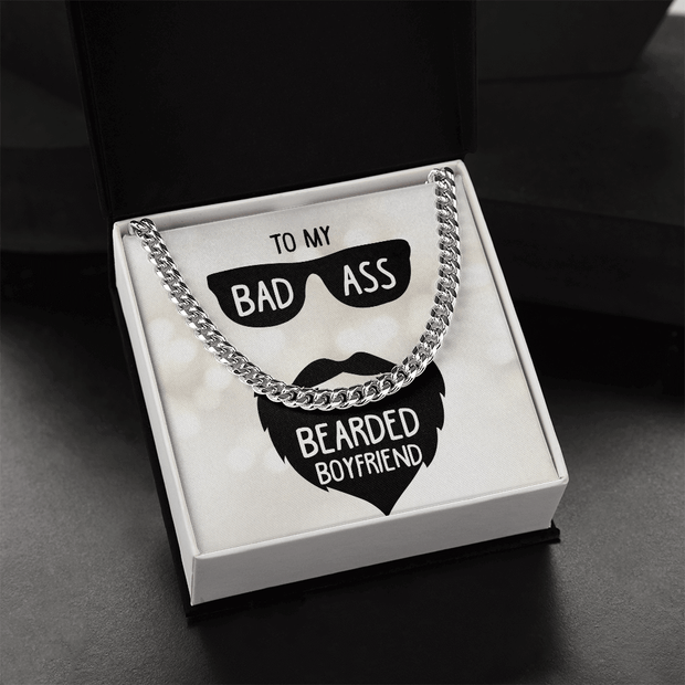 Cuban Link Chain for Your Badass Bearded Boyfriend