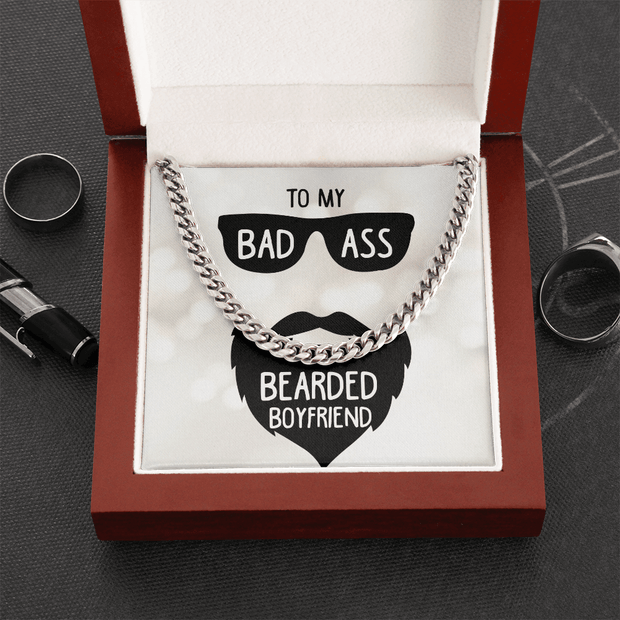 Cuban Link Chain for Your Badass Bearded Boyfriend