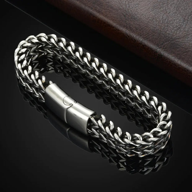 Men's Magnetic Buckle Bracelet