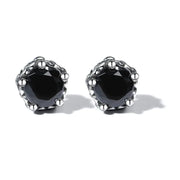 Black Stainless Steel Men's Earrings